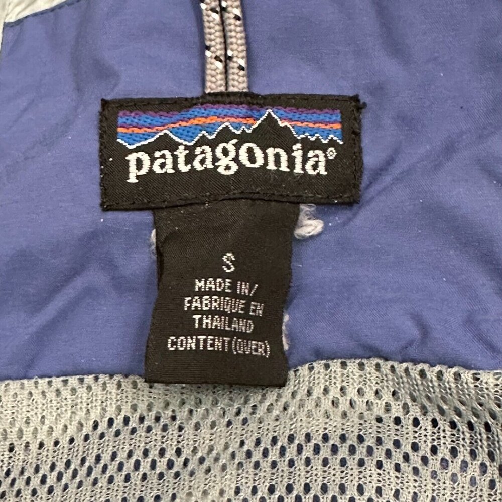 Patagonia Back Bowl Anorak Jacket Mens Small Blue Ski Snowboard Vintage 90s - Picture 11 of 15
